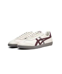 کتونی اسیکس کرم زرشکی asics onitsuka tiger tokuten