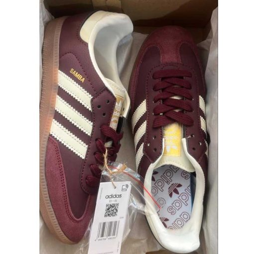 کتونى آدیداس سامبا زرشکی Adidas Samba OG Maroon