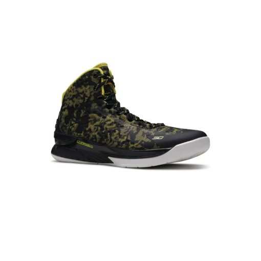 کتونی بسکتبال آندر آرمور استفن کری 1 زرد طرحدار Under Armour Curry 1 Away
