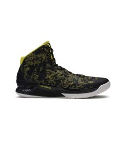 کتونی بسکتبال آندر آرمور استفن کری 1 زرد طرحدار Under Armour Curry 1 Away