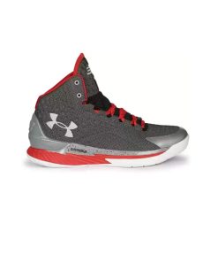 کتونی بسکتبال آندر آرمور استفن کری 1 طوسی قرمز Under Armour Curry 1 Underdog