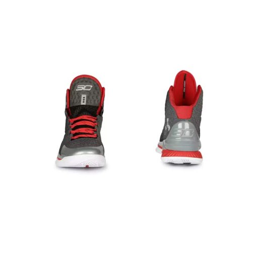 کتونی بسکتبال آندر آرمور استفن کری 1 طوسی قرمز Under Armour Curry 1 Underdog