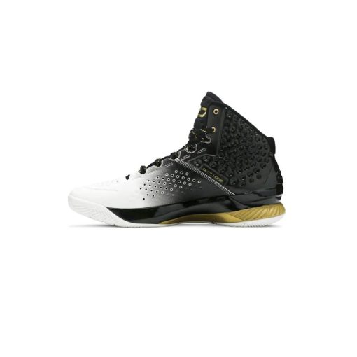 کتونی بسکتبال آندر آرمور استفن کری 1 طوسی طلایی Under Armour Curry 1 MVP