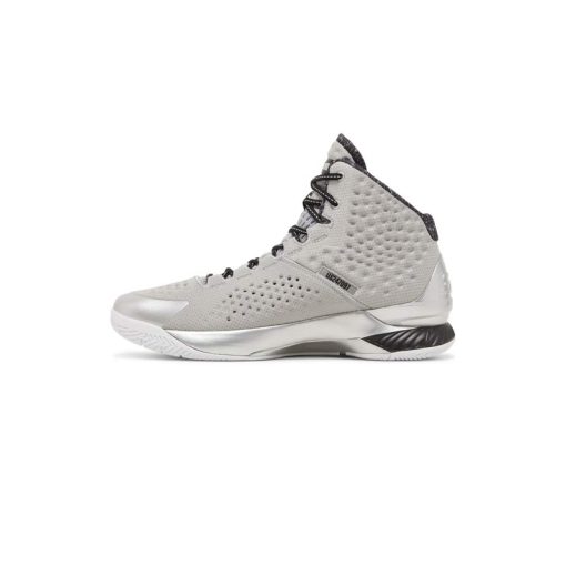کتونی بسکتبال آندر آرمور استفن کری 1 طوسی نقره ای Under Armour Curry 1 Black History Month