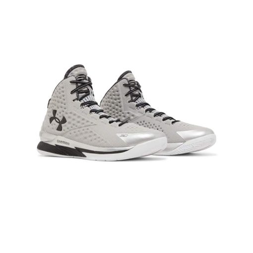کتونی بسکتبال آندر آرمور استفن کری 1 طوسی نقره ای Under Armour Curry 1 Black History Month