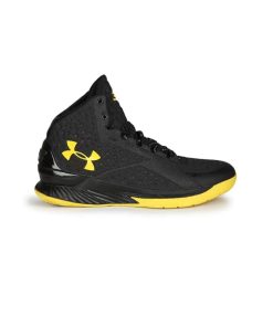 کتونی بسکتبال آندر آرمور استفن کری 1 مشکی زرد Under Armour Curry 1 Championship Pack