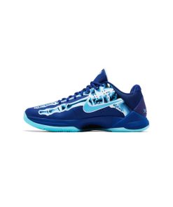 کتونی بسکتبال نایک کوبی 5 آبی سورمه ای Nike Zoom Kobe 5 X-Ray