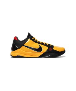 کتونی بسکتبال نایک کوبی 5 زرد مشکی Nike Zoom Kobe 5 Yellow Bruce Lee