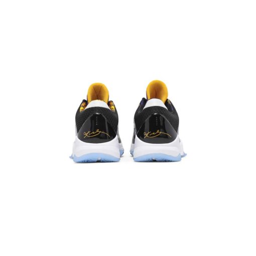 کتونی بسکتبال نایک کوبی 5 مشکی بنفش زرد Nike Zoom Kobe 5 Protro 5x Champ