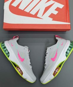 کتونی رانینگ نایک زوم طوسی صورتی Nike Zoom Grey Pink