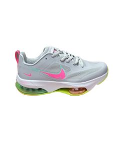 کتونی رانینگ نایک زوم طوسی صورتی Nike Zoom Grey Pink