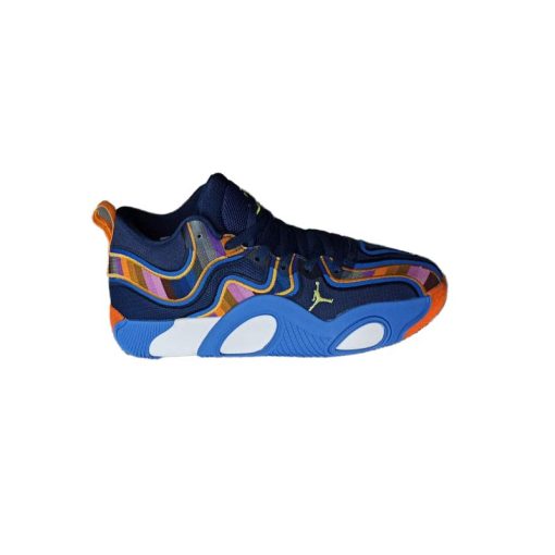 کتونی نایک جردن تیتوم 3 آبی نارنجی Nike Jordan Tatum 3 Blue Orange