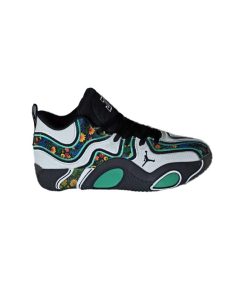 کتونی نایک جردن تیتوم 3 مشکی سفید سبز Nike Jordan Tatum 3 Black White Green