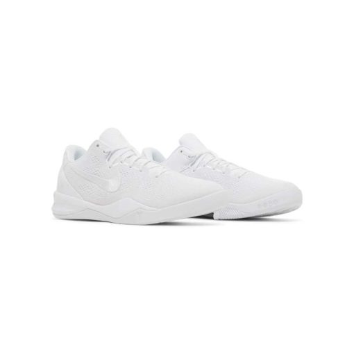 کتونی نایک کوبی 8 تمام سفید Nike Kobe 8 White Halo