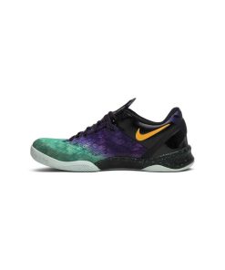 کتونی نایک کوبی 8 مشکی طوسی زرد آبی Nike Kobe 8 Easter