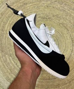 کتونی نایک کورتز clot مشکی سفید Nike Cortez SPCLOT CLOTEZ Yin Yang