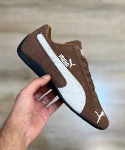 کتونی پوما speedcat قهوه‌ای puma speedcat brown