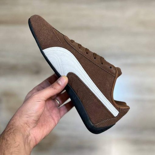 کتونی پوما speedcat قهوه‌ای puma speedcat brown