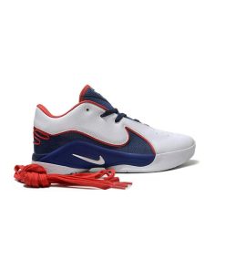کفش بسکتبال نایک لبرون 22 سفید آبی آمریکا Nike LeBron 22 USA