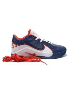 کفش بسکتبال نایک لبرون 22 سورمه ای سفید آمریکا Nike LeBron 22 United States