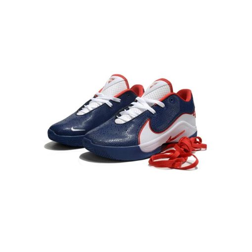 کفش بسکتبال نایک لبرون 22 سورمه ای سفید آمریکا Nike LeBron 22 United States