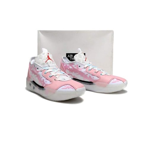 کفش نایک ایرجردن 39 سفید صورتی Nike Air Jordan 39 White Pink