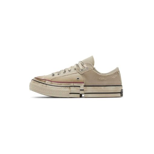 کفش کانورس فنگ چن ونگ 1970 کرم Converse Chuck 70 Low Feng Chen Wang Brown Rice