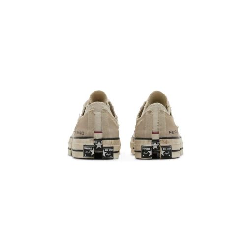 کفش کانورس فنگ چن ونگ 1970 کرم Converse Chuck 70 Low Feng Chen Wang Brown Rice