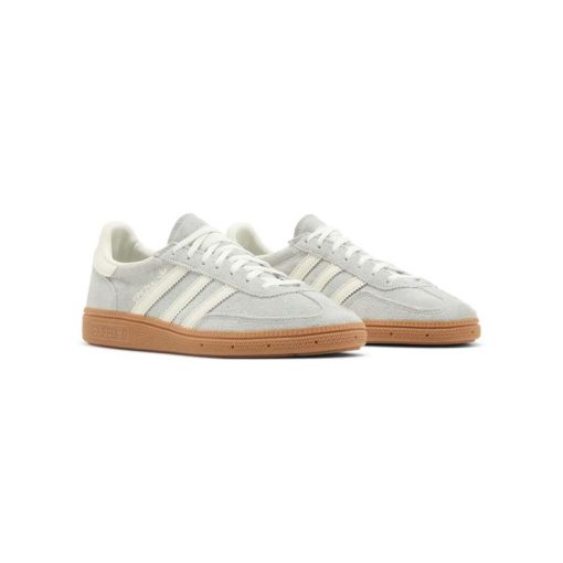 کفش کژوال آدیداس اسپزیال کرم شیری Adidas Handball Spezial Wonder Silver Gum
