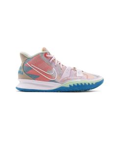 کفش بسکتبال نایکی کایری 7 صورتی آبی Nike Kyrie 7 1 World 1 People - Regal Pink