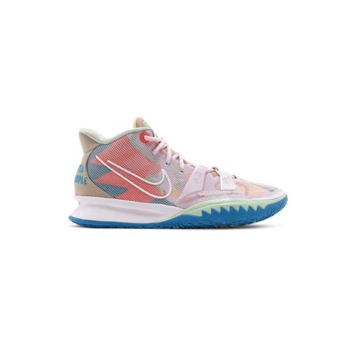 کفش بسکتبال نایکی کایری 7 صورتی آبی Nike Kyrie 7 1 World 1 People - Regal Pink