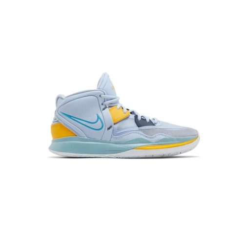 کفش بسکتبال نایکی کایری 8 اینفینیتی آبی زرد Nike Kyrie 8 Infinity Future Past