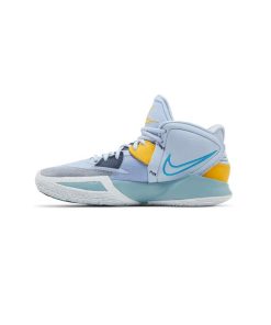 کفش بسکتبال نایکی کایری 8 اینفینیتی آبی زرد Nike Kyrie 8 Infinity Future Past