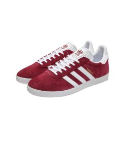 کفش کژوال آدیداس گزل قرمز زرشکی Adidas Gazelle Red