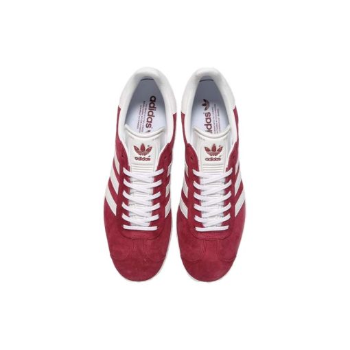 کفش کژوال آدیداس گزل قرمز زرشکی Adidas Gazelle Red