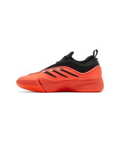 کتونی ادیداس دیم 9 مشکی نارنجی Adidas Dame 9 Solar Red