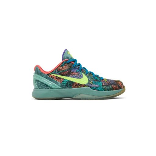کتونی بسکتبالی نایک کوبی 6 سبز آبی Nike Zoom Kobe 6 GS Prelude