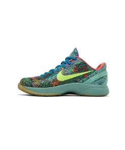 کتونی بسکتبالی نایک کوبی 6 سبز آبی Nike Zoom Kobe 6 GS Prelude