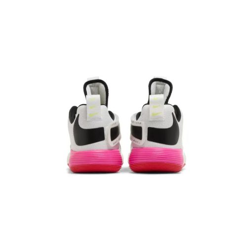 کتونی بسکتبال نایک ری اکت هایپرست سفید صورتی Nike React HyperSet LE Olympics