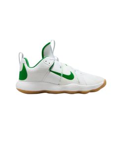 کتونی بسکتبال نایک ری اکت هایپرست سفید سبز Nike React HyperSet White Apple Green