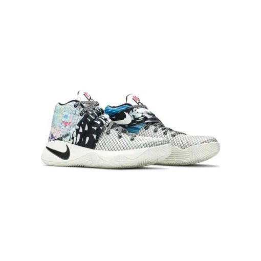 کفش بسکتبال نایکی کایری 2 سفید طوسی Nike Kyrie 2 Effect