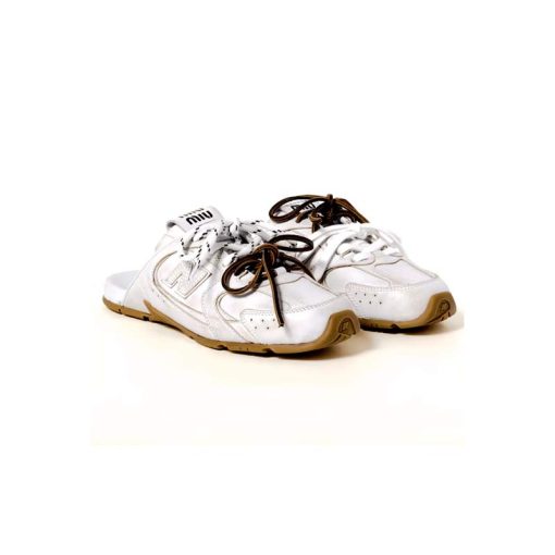 اسلیپر نیو بالانس میو میو ۵٣٠ New Balance X Miu Miu 530 SL Mules White
