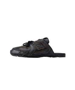 اسلیپر نیو بالانس میو میو ۵٣٠ مشکى چرم New Balance X Miu Miu 530 SI Leather Mules Black