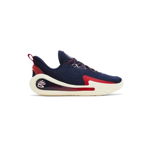 کفش بسکتبال آندر آرمور کری ۱۲ سورمه ای Under Armour Curry 12 Podium Pack Away