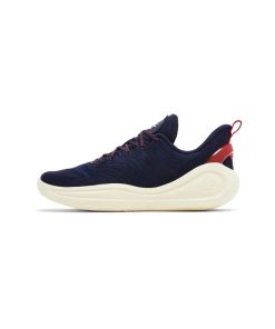 کفش بسکتبال آندر آرمور کری ۱۲ سورمه ای Under Armour Curry  12 Podium Pack Away