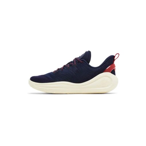 کفش بسکتبال آندر آرمور کری ۱۲ سورمه ای Under Armour Curry 12 Podium Pack Away
