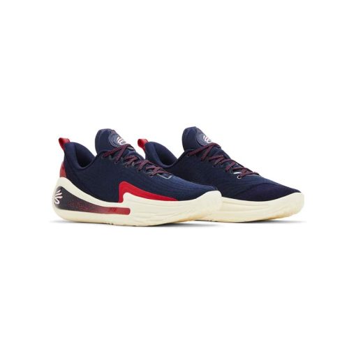 کفش بسکتبال آندر آرمور کری ۱۲ سورمه ای Under Armour Curry 12 Podium Pack Away