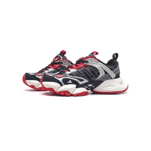 کتونی آدیداس دلوکس مشکی کرم قرمز Adidas XLG Deluxe Black Silver Red