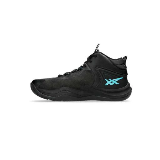 کتونی والیبالی اسیکس نوا سرج 3 مشکی آبی Asics Nova Surge 3 Black Blue