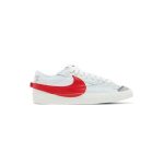 کفش نایک بلیزر جومبو ساق کوتاه سفید طوسی قرمز Nike Blazer Low Jumbo White University Red